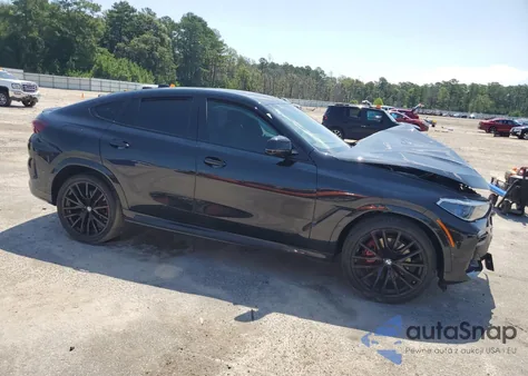 2023 BMW X6 xDrive40I z USA, uszkodzony, nr VIN 5UXCY6C04P9S07077